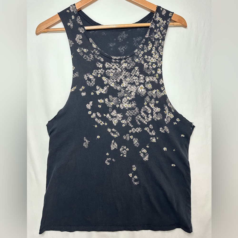 All Saints Vintage Raw Cut Vest (Tank Top) DISCONTINUED